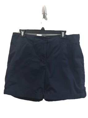 Jones New York Navy Utility Bermuda Shorts